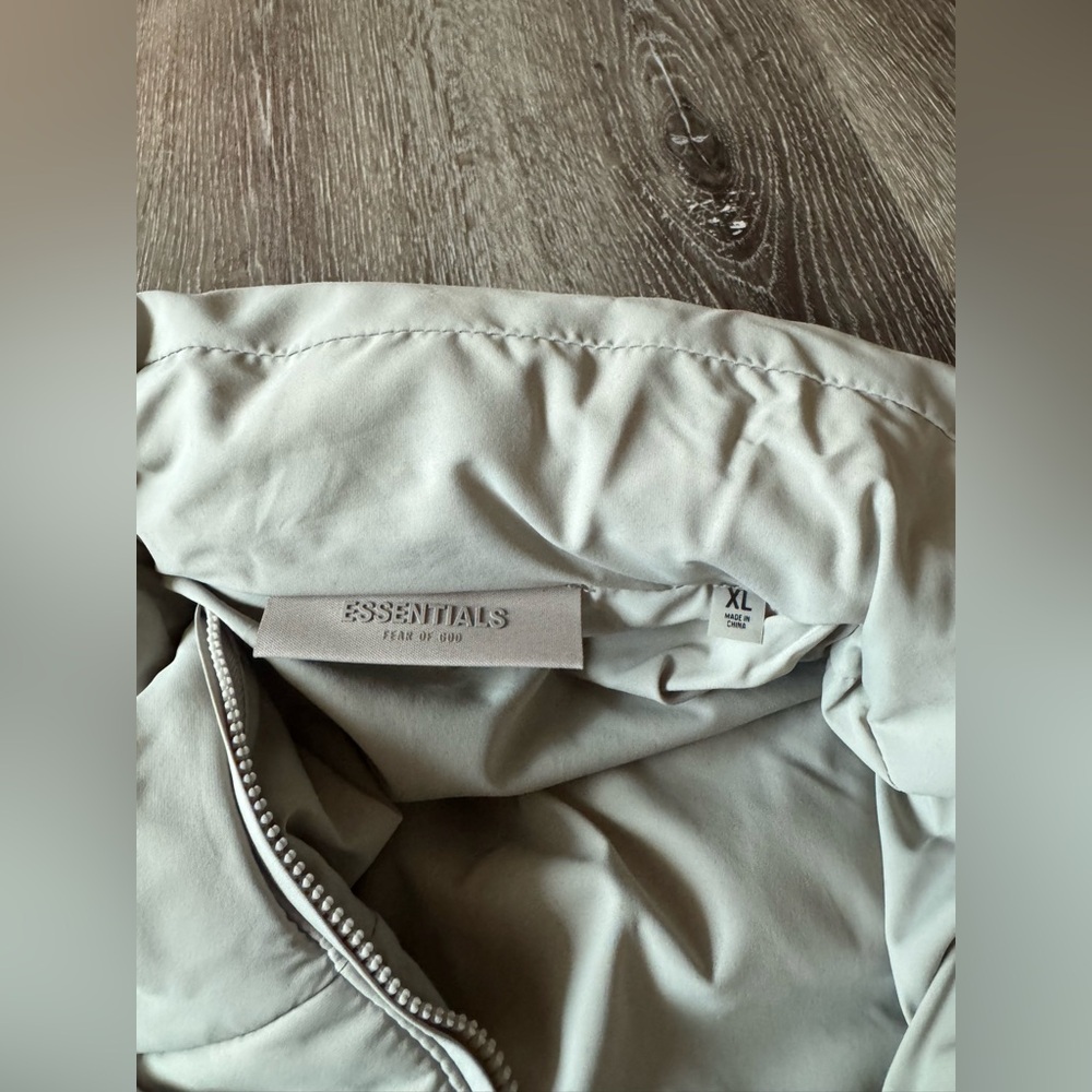 Essentials Fear of God  Nylon half zip puffer jacket - Picture 8 of 14